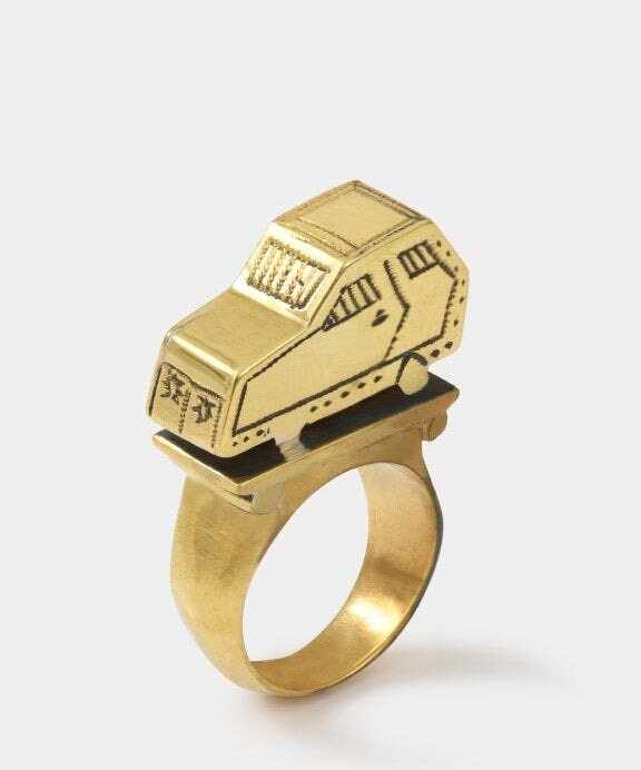 Bague Taxi girl BAGUE ombre claire