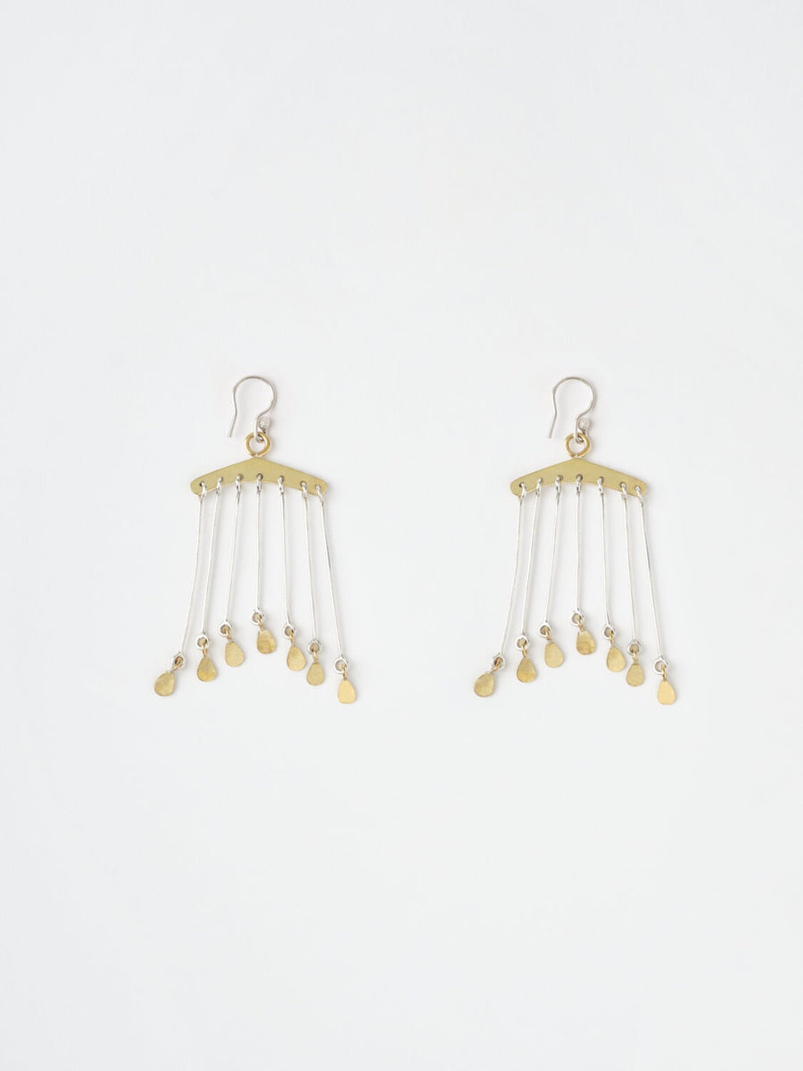 Boucles la douceur BOUCLES D'OREILLES ombre claire