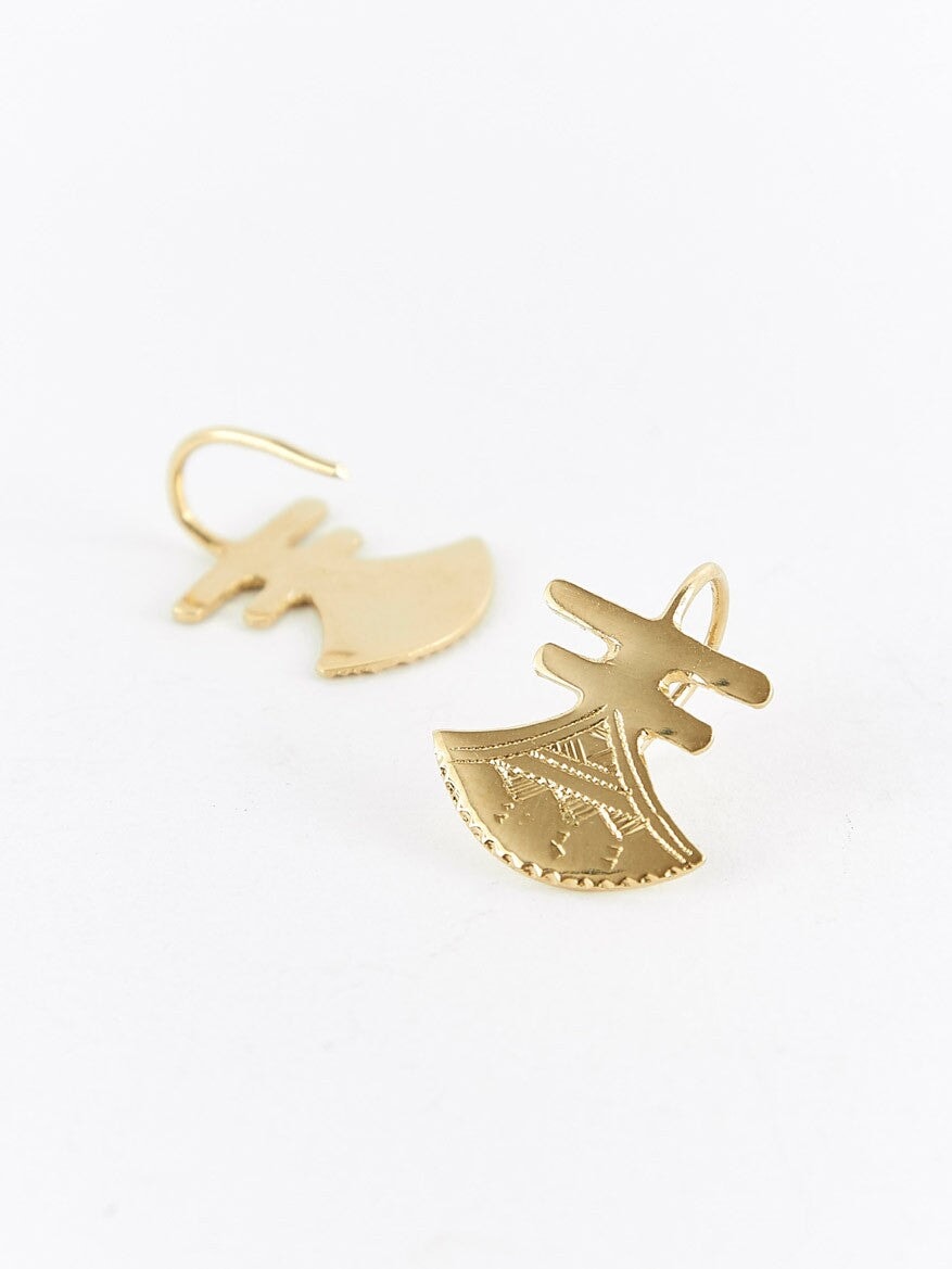 BOUCLES TABARAT BOUCLES D'OREILLES ombre claire 