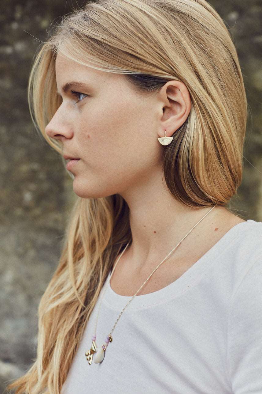 BOUCLES TCHATCHAT BOUCLES D'OREILLES ombre claire 