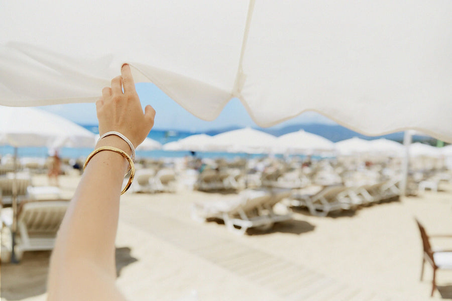 Bracelet parasol argent BRACELET ombre claire
