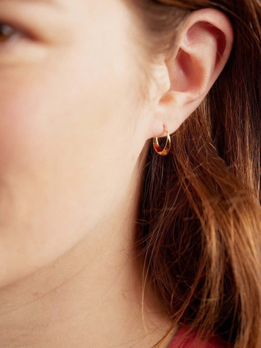 Créoles Timia BOUCLES D'OREILLES ombre claire 